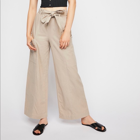 Bluebell Belted Wide Leg Pant 